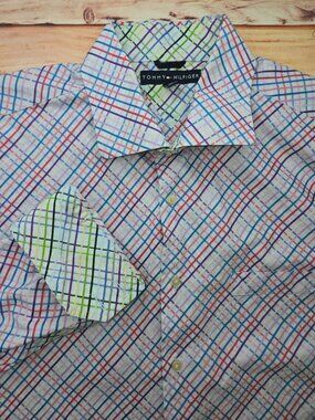 Tommy Hilfiger Mens Long-Sleeve Casual Long Sleeve Shirt XL